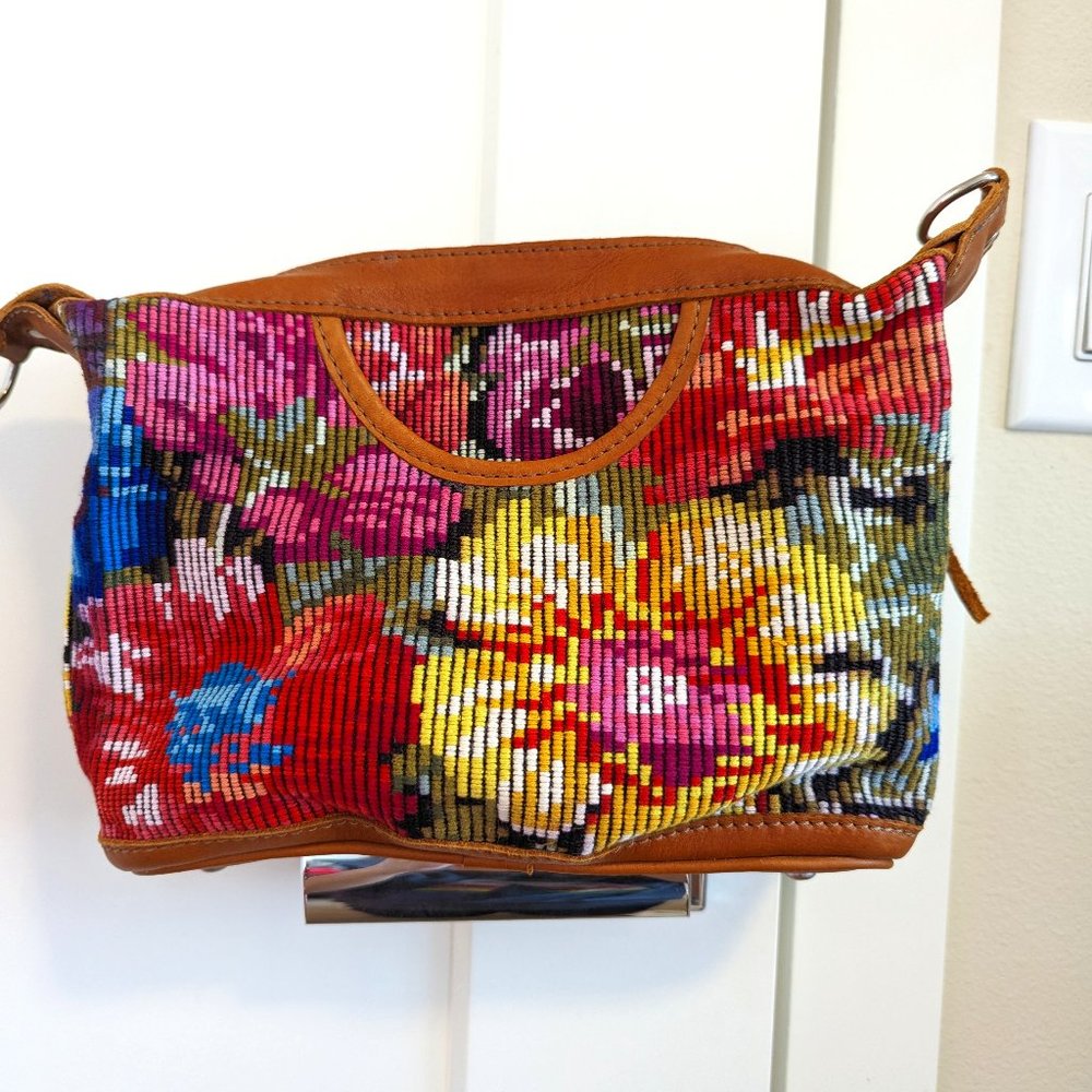 One of a Kind Maria's Artisan Shop Crossbody Bag
